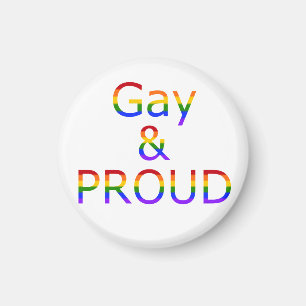 Fallln Gay und Stolz Magnet