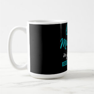 Fallmanager im Gange Kaffeetasse