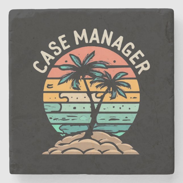 Fallmanager Steinuntersetzer (Vorderseite)
