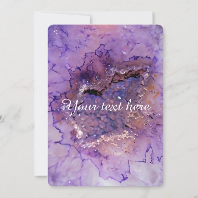 Falln Amethyst Geode (Vorderseite)