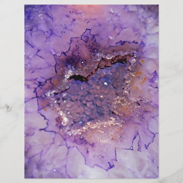 Falln Amethyst Geode (Vorderseite)
