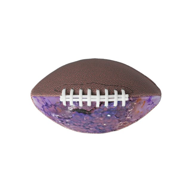 Falln Amethyst Geode Football (Vorderseite)
