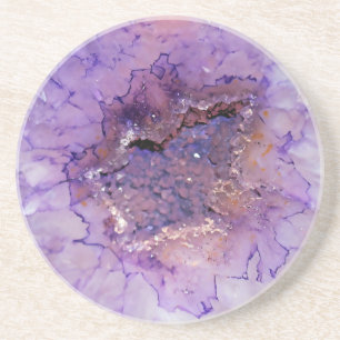 Falln Amethyst Geode Getränkeuntersetzer