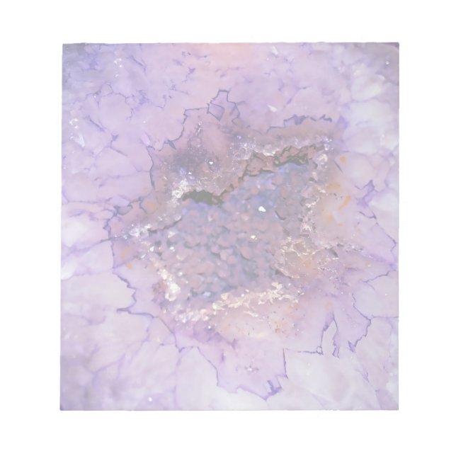 Falln Amethyst Geode Notizblock (Vorderseite)