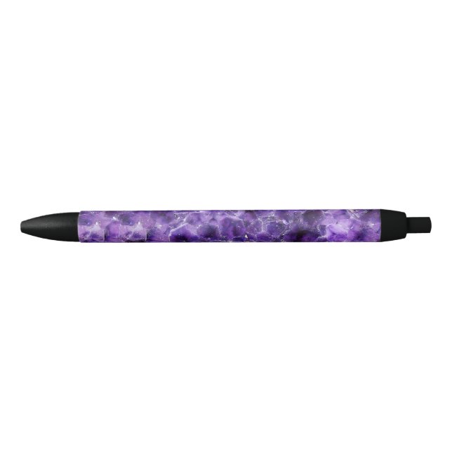 Falln-Amethyst-Gipfel Kugelschreiber (Vorderseite)