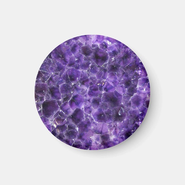 Falln-Amethyst-Gipfel Magnet (Vorne)