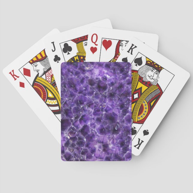 Falln-Amethyst-Gipfel Spielkarten (Rückseite)