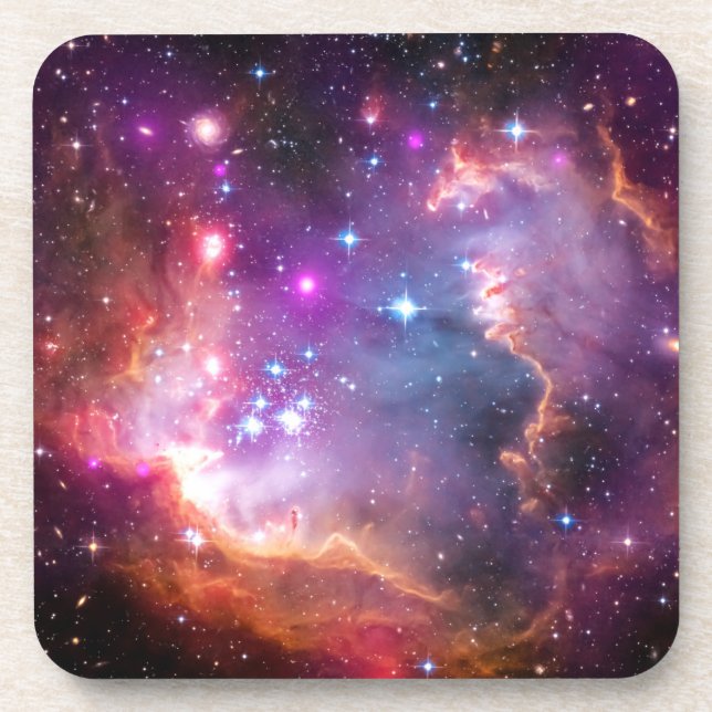Falln Angelic Galaxy Getränkeuntersetzer (Vorderseite)