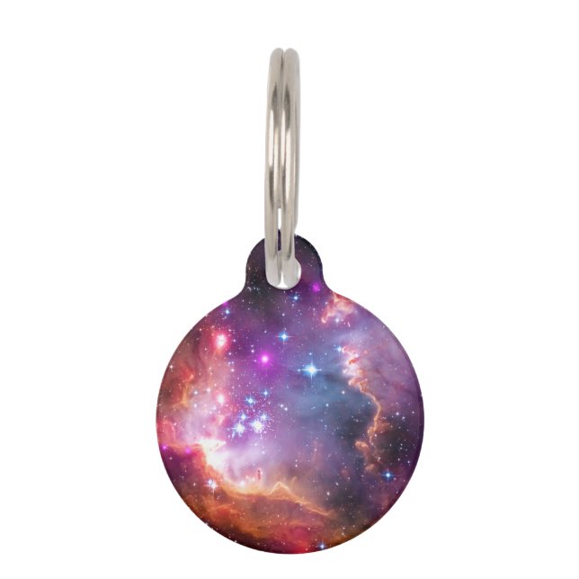 Falln Angelic Galaxy Haustiermarke (Vorderseite)