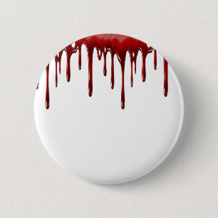 Falln Blood Tropfen White Button