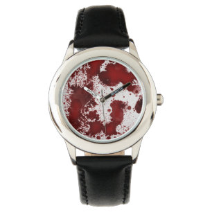 Falln Blutflecken Armbanduhr