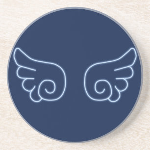 Falln Chibi Angel Wings Getränkeuntersetzer