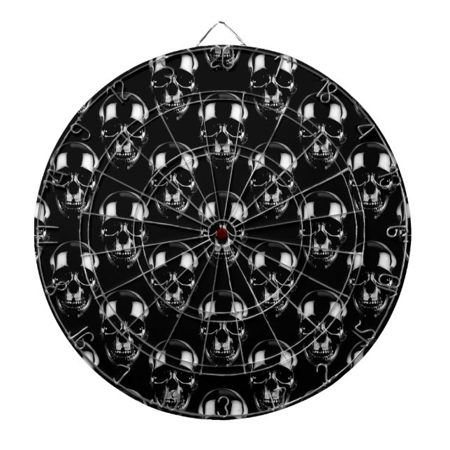 Falln Dark Skulls Dartscheibe (vorne)