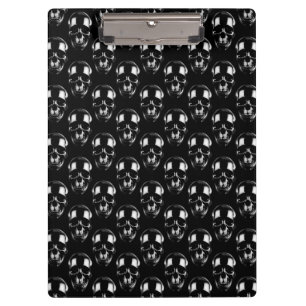 Falln Dark Skulls Klemmbrett