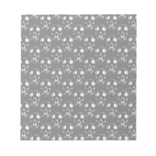 Falln Dark Skulls Notizblock