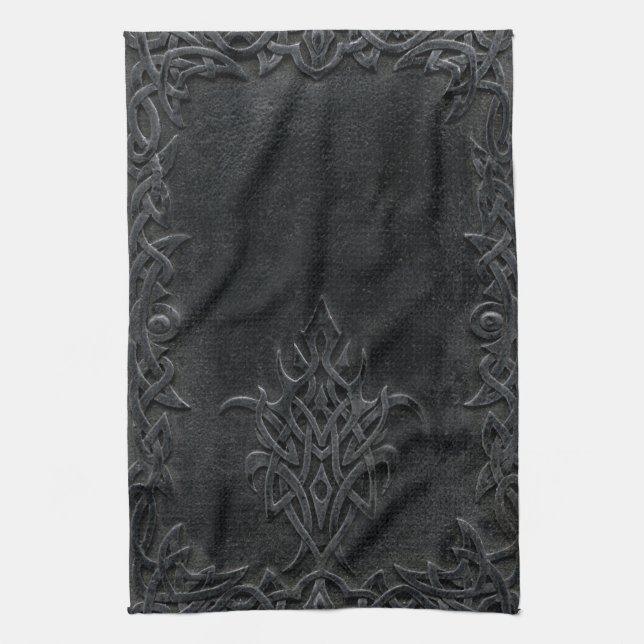 Falln Dark Tribal Handtuch (Vertikal)