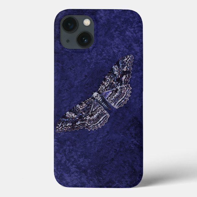 Falln Deathshead Moth Case-Mate iPhone Hülle (Rückseite)