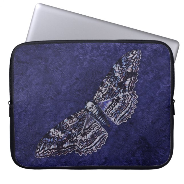 Falln Deathshead Moth Laptopschutzhülle (Vorderseite)
