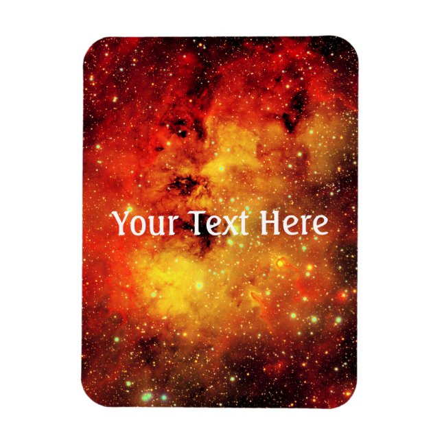 Falln Galaxy auf Feuer Magnet (Vertikal)