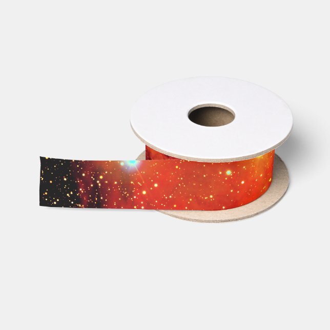 Falln Galaxy auf Feuer Satinband (Spule)