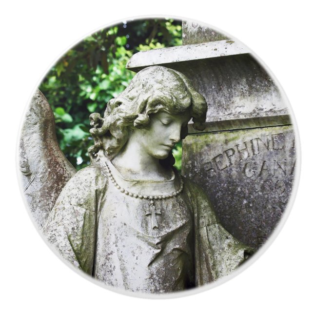Falln Garden Angel Keramikknauf (Vorderseite)