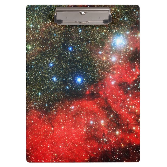 Falln Gold Dusted Galaxy Klemmbrett (Vorderseite)