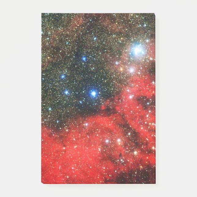 Falln Gold Dusted Galaxy Post-it Klebezettel (Vorderseite)