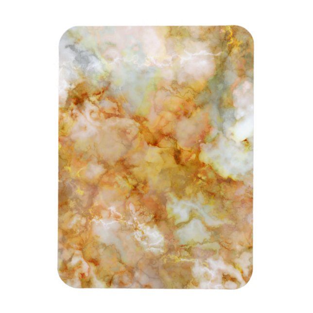 Falln-Gold-Rippled-Marmor Magnet (Vertikal)