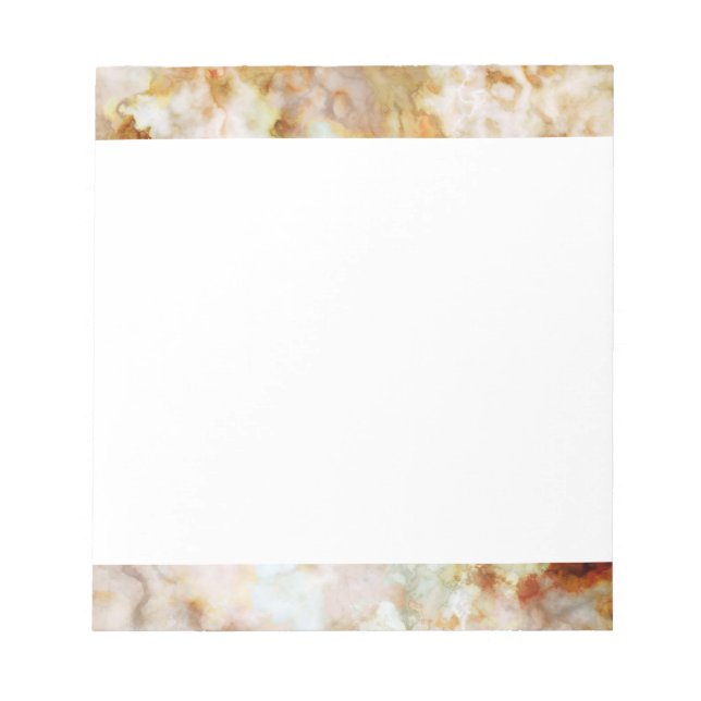 Falln-Gold-Rippled-Marmor Notizblock (Vorderseite)