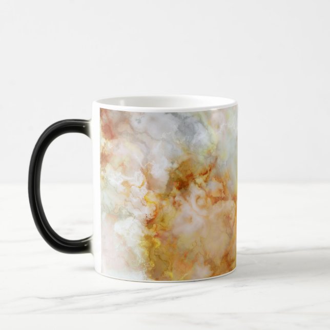 Falln-Gold-Rippled-Marmor Verwandlungstasse (Links)