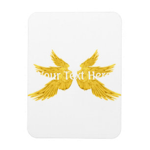 Falln Golden Archangel Wings Magnet