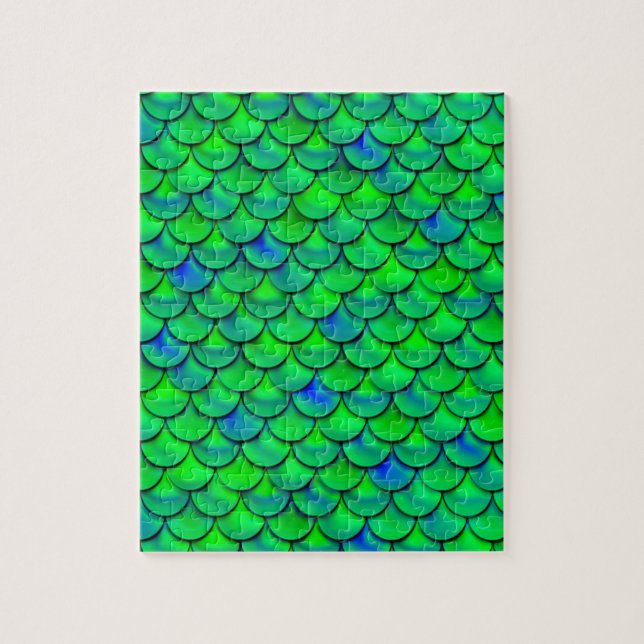 Falln Green Blue Scales (Vertikal)