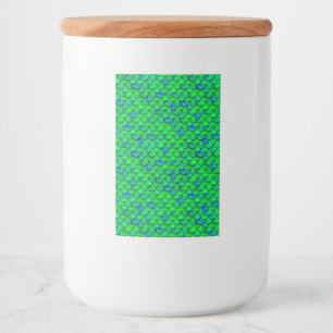 Falln Green Blue Scales Lebensmitteletikett