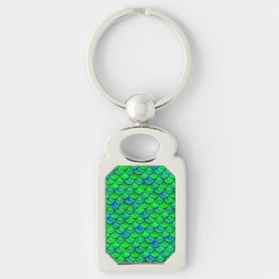 Falln Green Blue Scales Schlüsselanhänger
