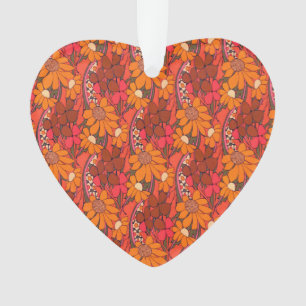 Falln Groovy Blume Ornament