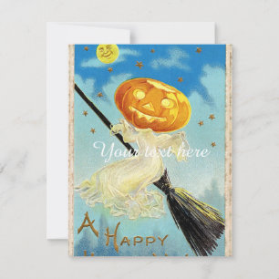 Falln Happy Halloween Pumpkin Hexe