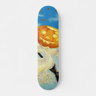 Falln Happy Halloween Pumpkin Hexe Skateboard