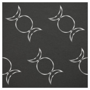 Falln heidnisches dreifaches Göttin-Symbol Stoff