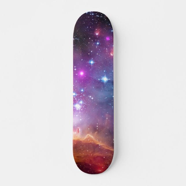 Falln himmlische Galaxie Skateboard (Vorne)