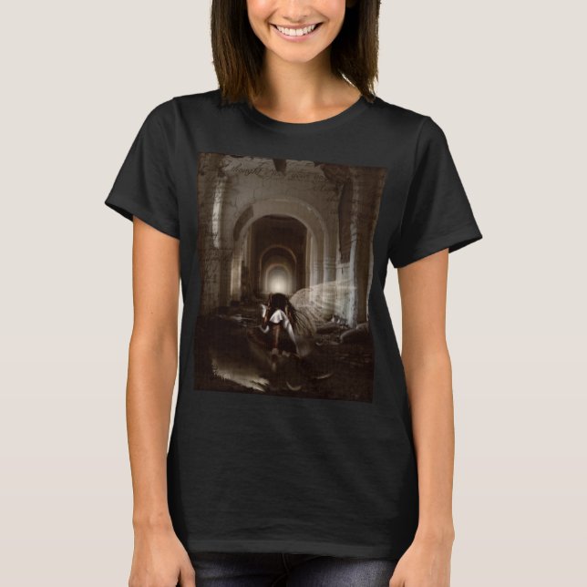 Falln ich dachte, ich wäre dein Engel T-Shirt (Vorderseite)