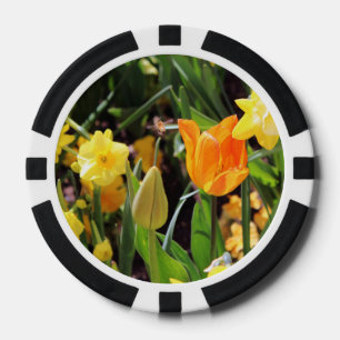 Falln Kleine Biene im Flug Pokerchips