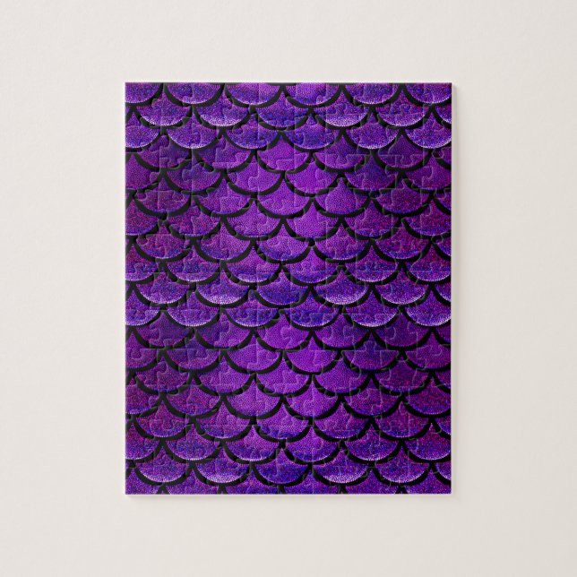 Falln Lila & Blue Mermaid Scales (Vertikal)