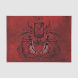 Falln Memento Mori Seidenpapier