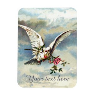 Falln mit Rose Magnet