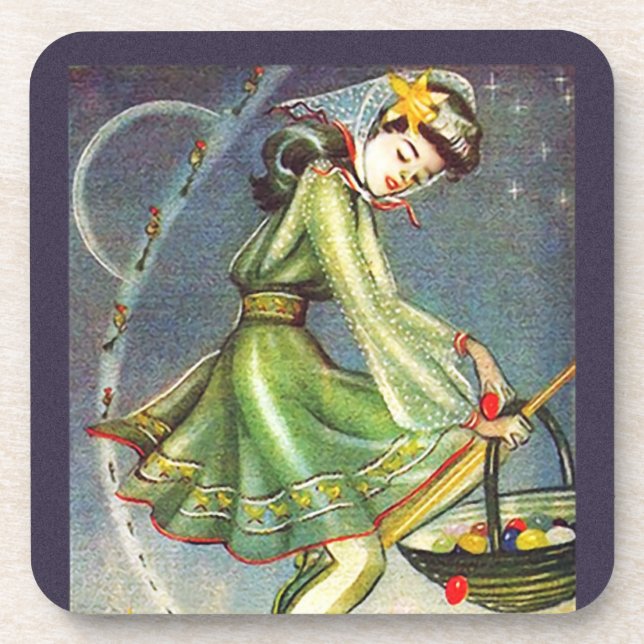 Falln Oaster Hexe Untersetzer (Vorderseite)