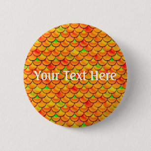 Falln Orange und grüne Skala Button