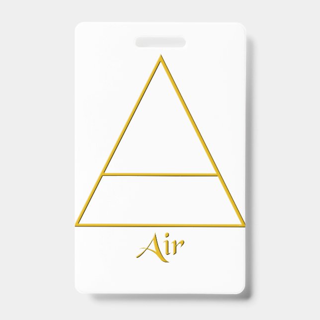 Falln Pagan Luft-Element-Symbol Ausweis (Vorderseite)