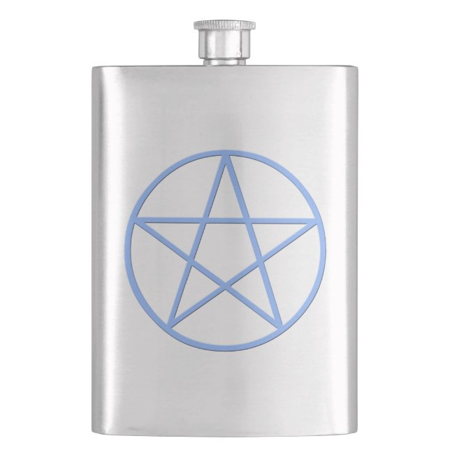 Falln Pagan Pentacle Flachmann (Vorderseite)