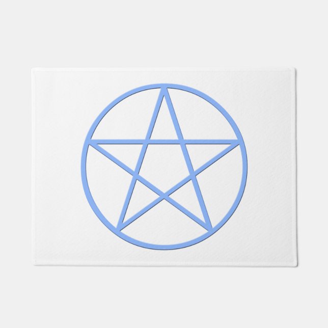 Falln Pagan Pentacle Fußmatte (Vorderseite)