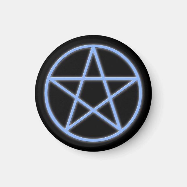 Falln Pagan Pentacle Magnet (Vorne)